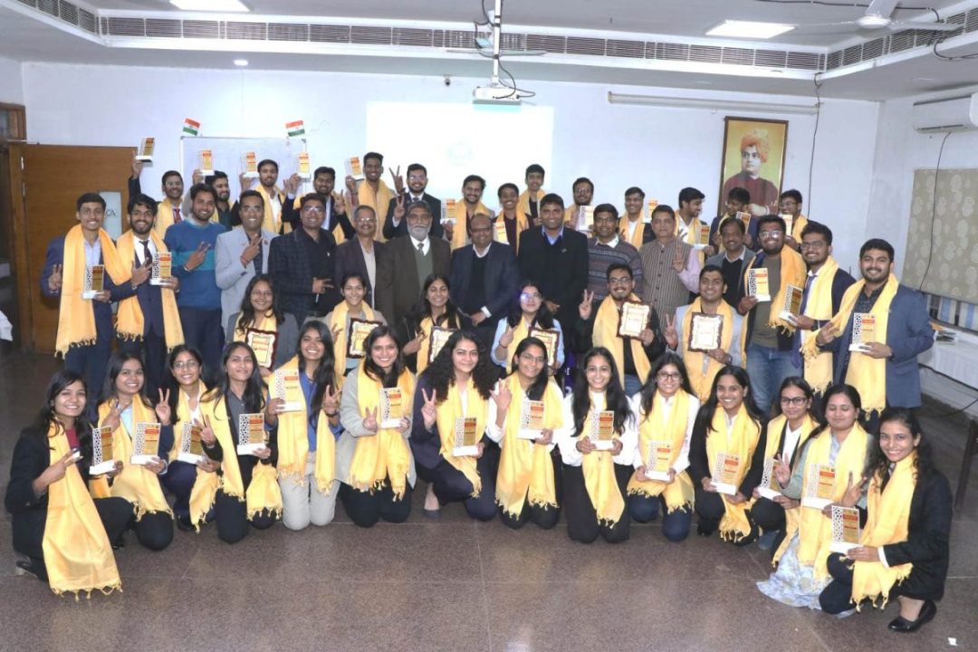 आईसीएआई भीलवाड़ा शाखा ने किया 52 नए सीए सदस्यों का सम्मान