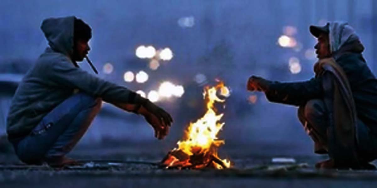 ठंड का रेड अलर्ट जारी, घने कोहरे को लेकर भी चेतावनी