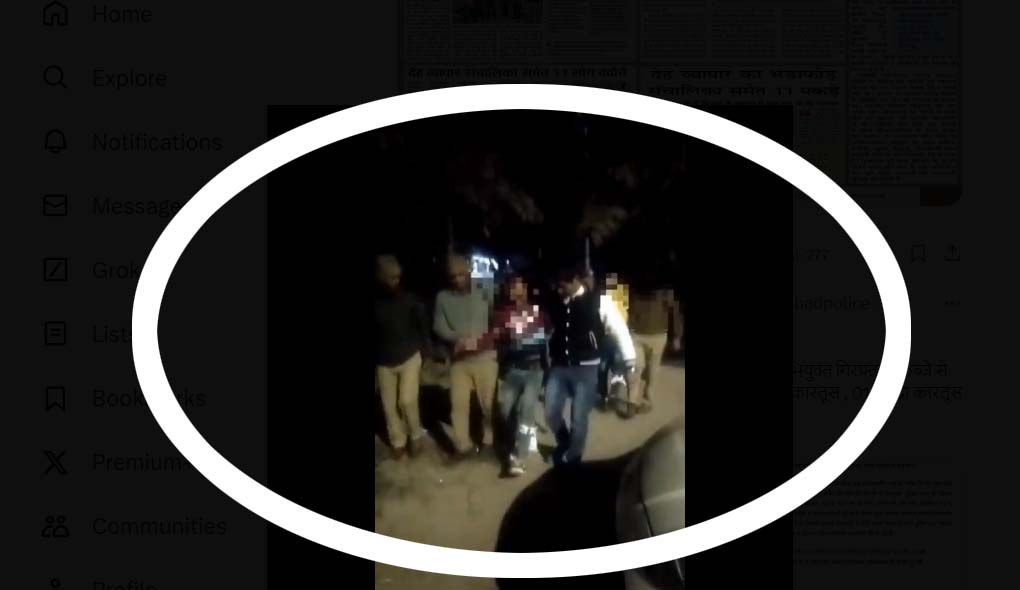 पुलिस और बदमाशों के बीच मुठभेड़, 6 गिरफ्तार, पुलिस की गोली से 4 घायल
