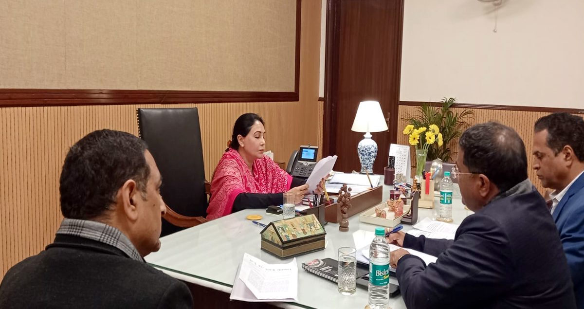 Jaipur :उपमुख्यमंत्री श्रीमती दिया कुमारी ने प्रदेश में 50 मॉडल आंगनबाड़ी केंद्र तैयार करने के दिये निर्देश