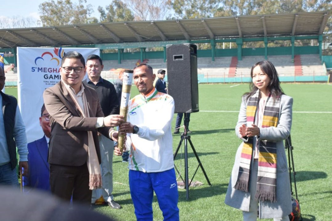 Meghalaya : मेघालय गेम्स मशाल रैली शुरू