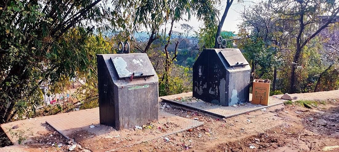 Himachal : धर्मशाला में भूमिगत 'सेंसर' कूड़ेदानों को कबाड़ किया जाएगा