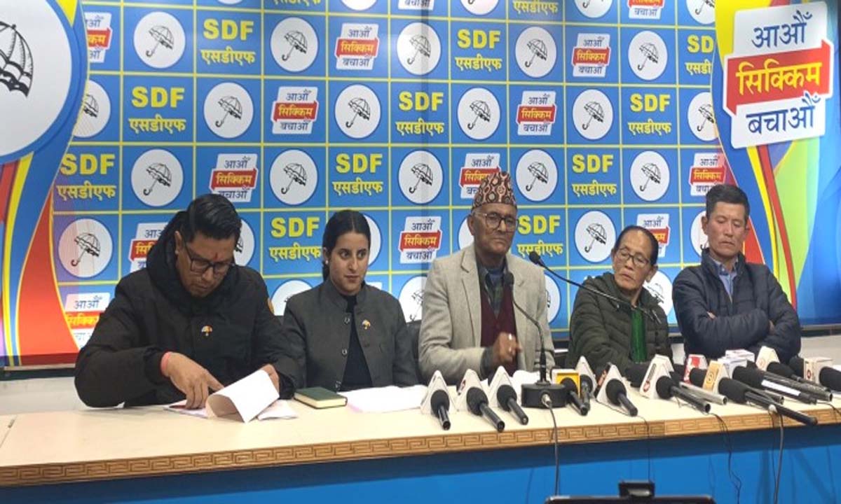GANGTOK: एसडीएफ ने जैविक खेती को सर्वोच्च प्राथमिकता देने का वादा किया
