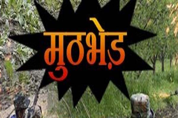 इनामी बदमाश पुलिस के साथ मुठभेड़ में गंभीर रूप से घायल