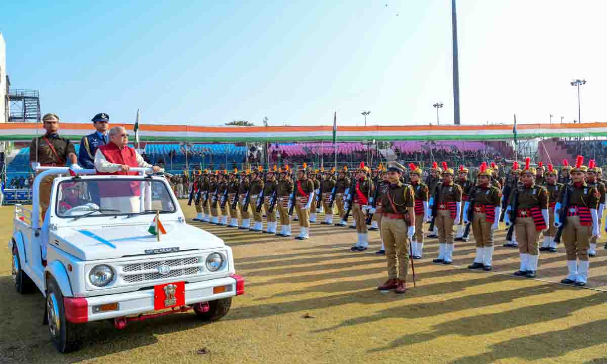 Jaipur : 75वें गणतंत्र दिवस का राज्य स्तरीय समारोह - उत्साह, उमंग और उल्लास से मनाया गया गणतंत्र दिवस
