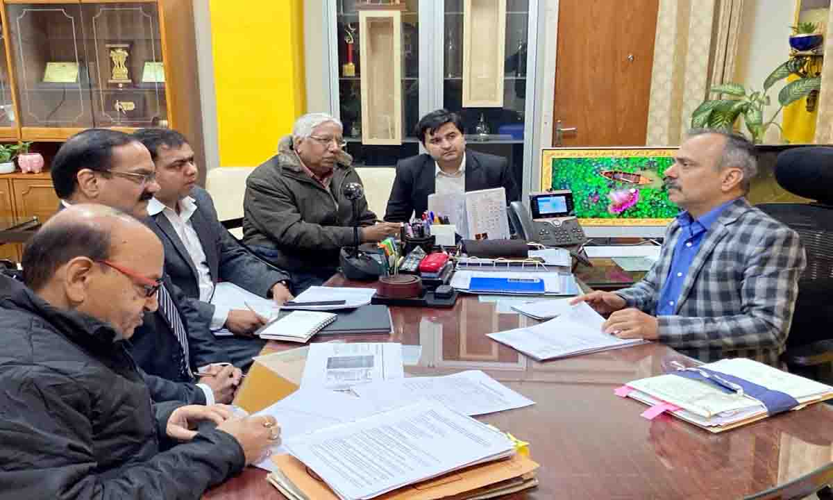 Jaipur : आरएसजीएल सीएसआर कमेटी बैठक -सीएसआर में उपलब्ध वित्तीय संसाधनों का उपयोग बेहतर