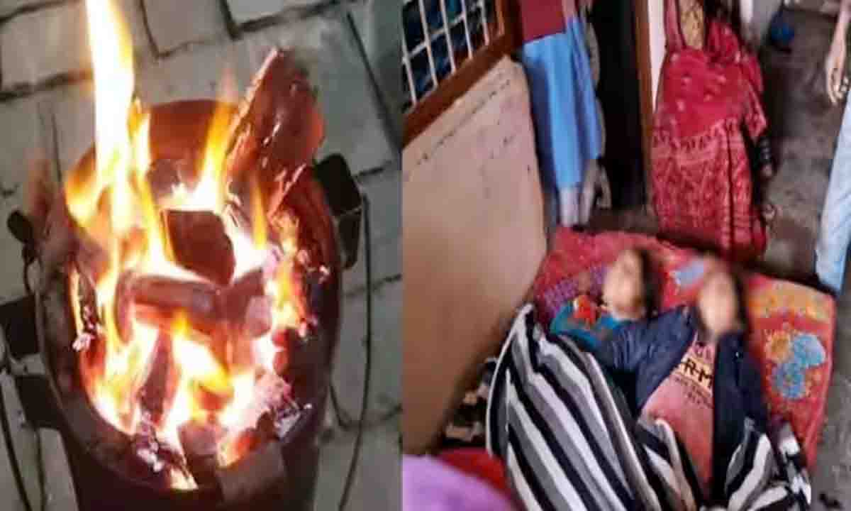 Lakhimpur Kheri : जलती अंगीठी रखकर सोया था परिवार, दो बच्चों की मौत; दो की हालत गंभीर