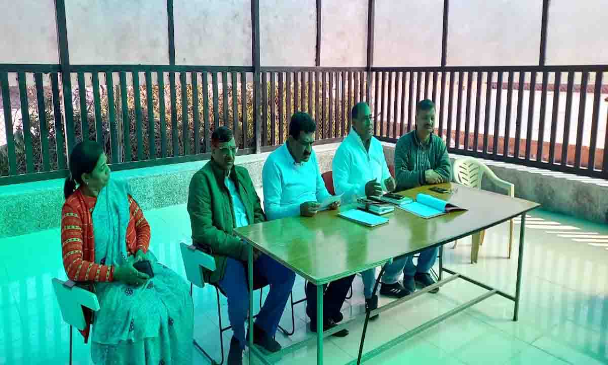 Jodhpur : 67वीं राष्ट्रीय स्तरीय लॉन टेनिस 17/19 वर्ष छात्रा वर्ग खेलकूद प्रतियोगिता की पूर्व तैयारियों संबंधी बैठक
