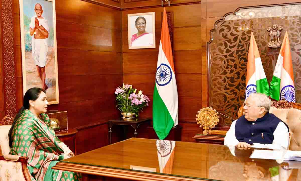 Jaipur : राज्यपाल से उपमुख्यमंत्री की शिष्टाचार भेंट