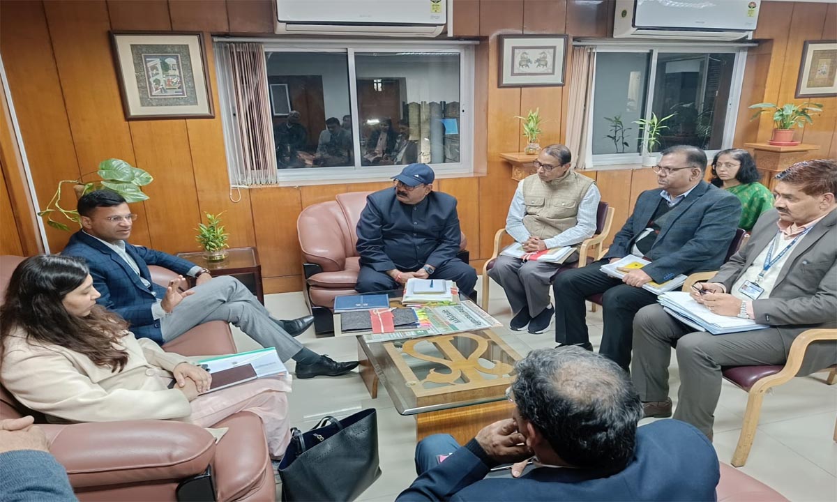 Jaipur : हिमांशु गुप्ता ने उद्योग एवं वाणिज्य विभाग के आयुक्त का कार्यभार ग्रहण किया
