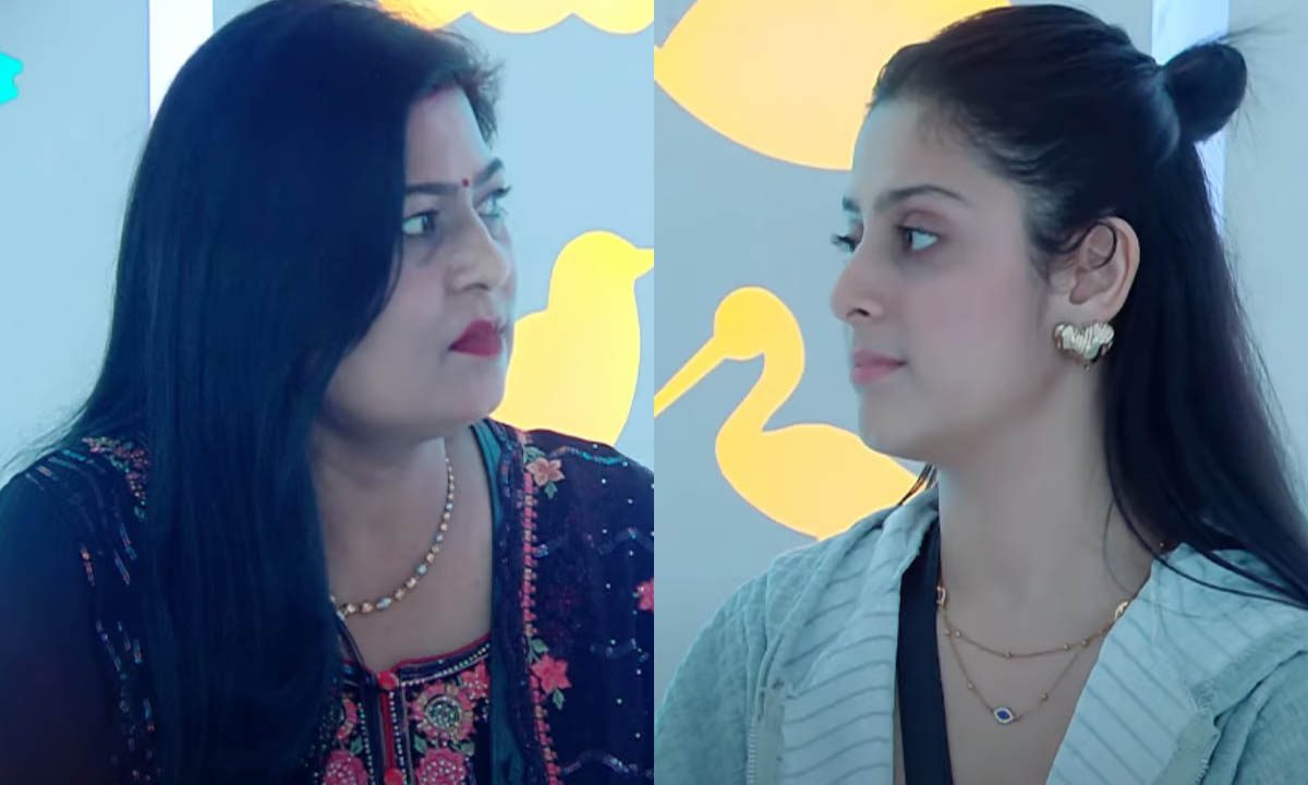 ईशा मालविया पर जमकर बरसी अभिषेक कुमार की मां, VIDEO