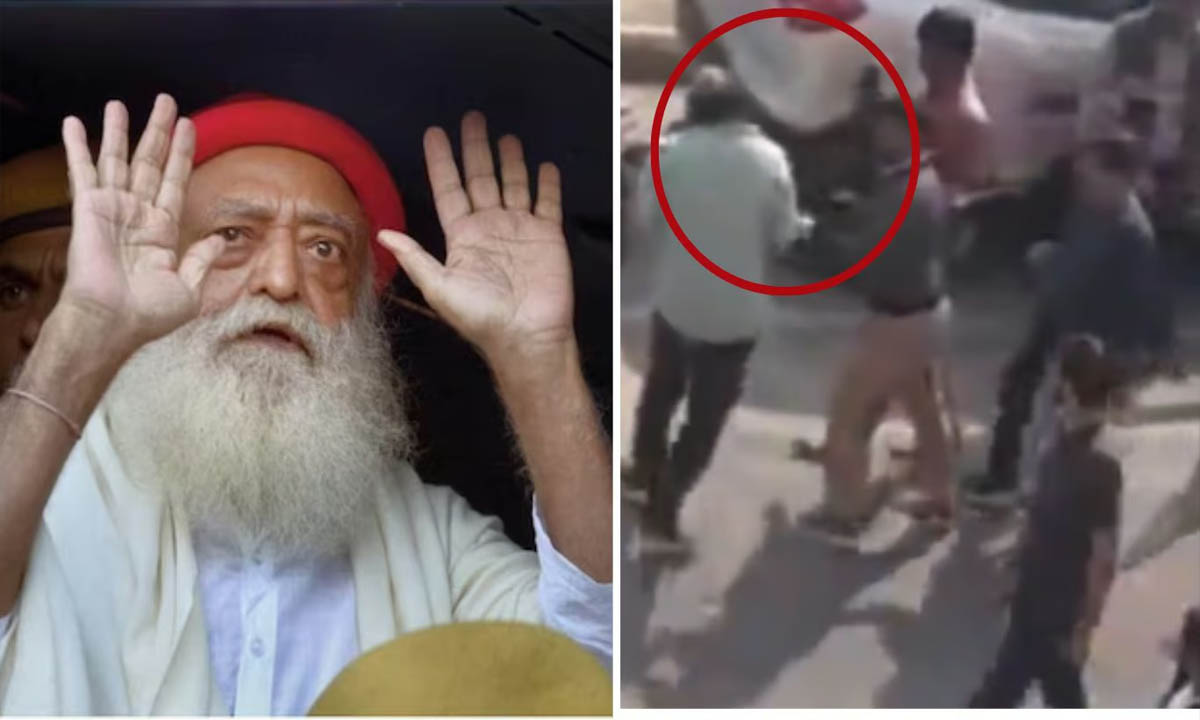 आसाराम बापू के समर्थकों ने कर दी वकील की पिटाई, 1 गिरफ्तार, देखें VIDEO