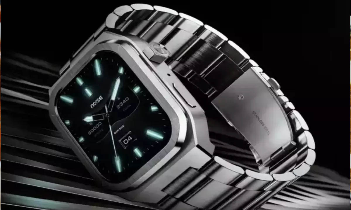नॉइज़ ने 5000 रुपये में ColorFit Chrome घड़ियाँ लॉन्च कीं
