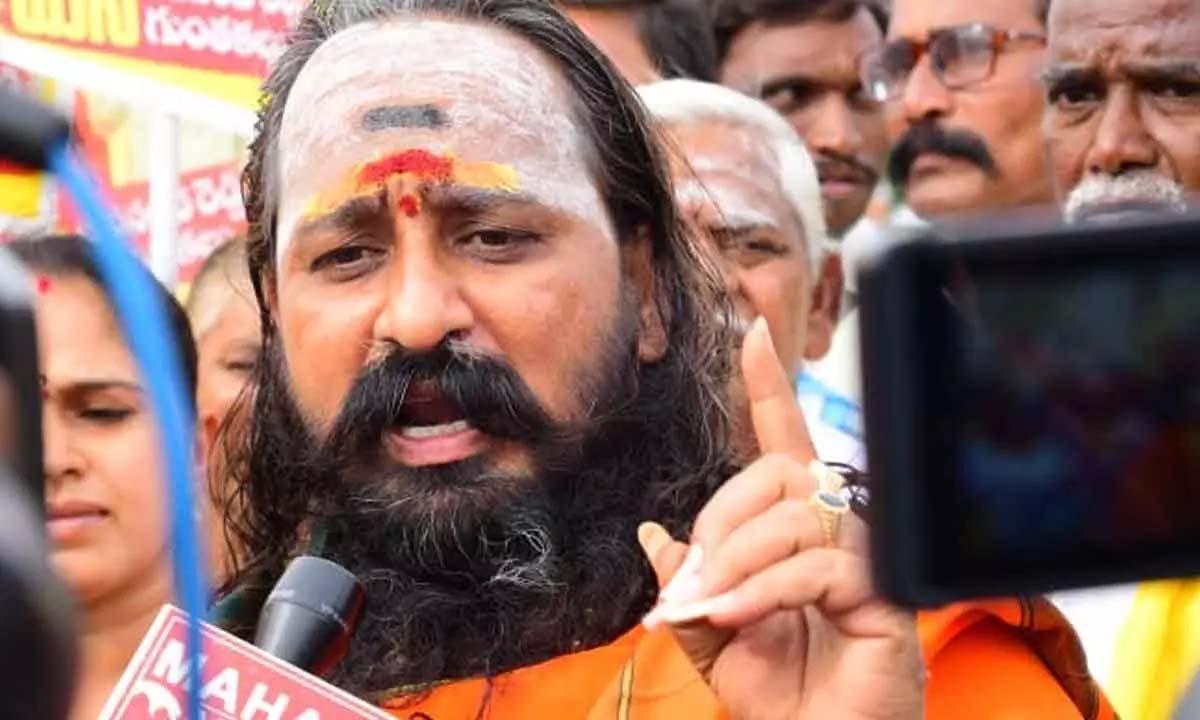 पेरुमल्ला जीवानंद रेड्डी ने गुंतकल में जगन की आलोचना की