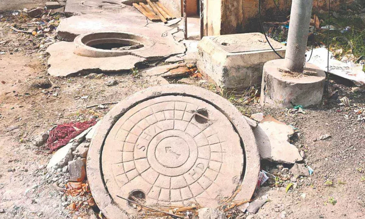 बरसाती पानी की नालियाँ, भारी गंदगी