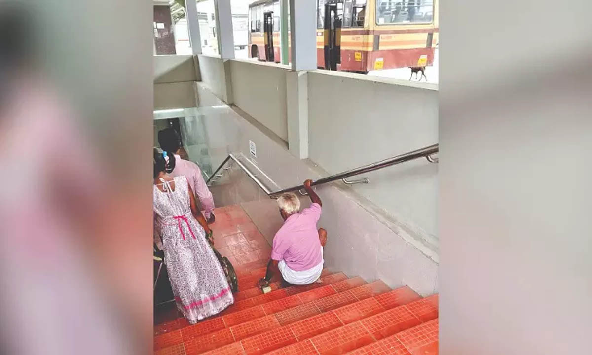 किलांबक्कम टर्मिनस पर दीवार ढहा दी गई