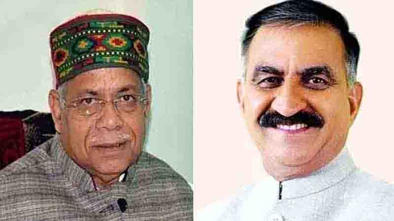 सीएम ने गवर्नर को दी नए साल की बधाई