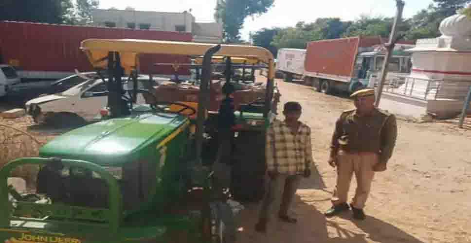 अवैध खनन के खिलाफ जिला प्रशासन ने की कार्रवाई, ट्रैक्टर-ट्रॉली जब्त