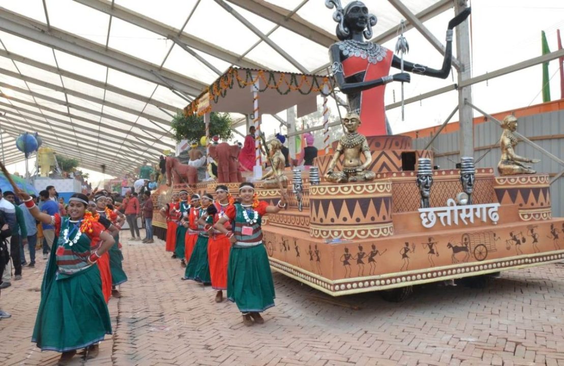 छत्तीसगढ़ की झांकी ने नेशनल-मीडिया का दिल जीता, बटोरीं तारीफें