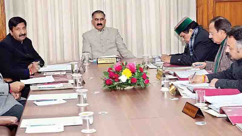 नए साल के पहले दिन मुख्यमंत्री ने ली कैबिनेट बैठक