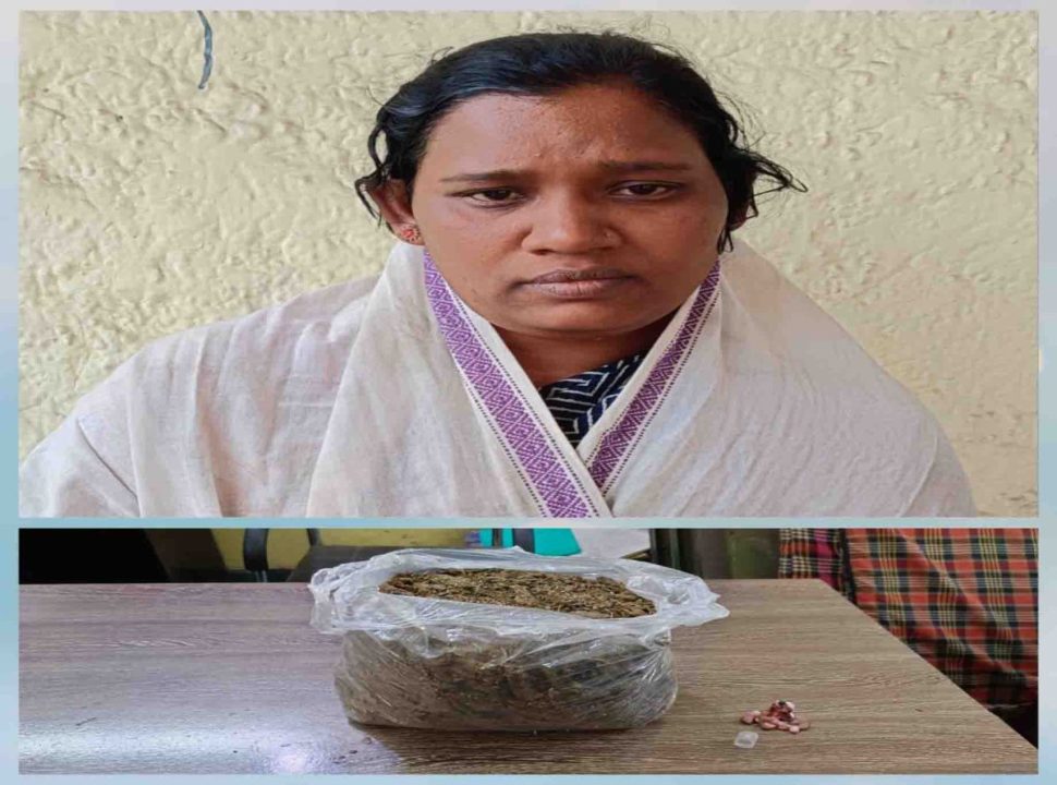 उरला में बेचने निकली थी गांजा, महिला तस्कर गिरफ्तार