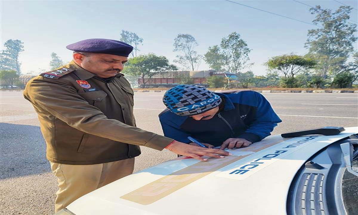 कुरुक्षेत्र में यातायात उल्लंघन पर 39 हजार चालान काटे गए