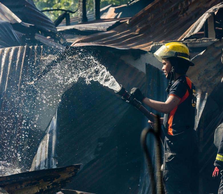 Four killed, one injured in fire in Philippines
