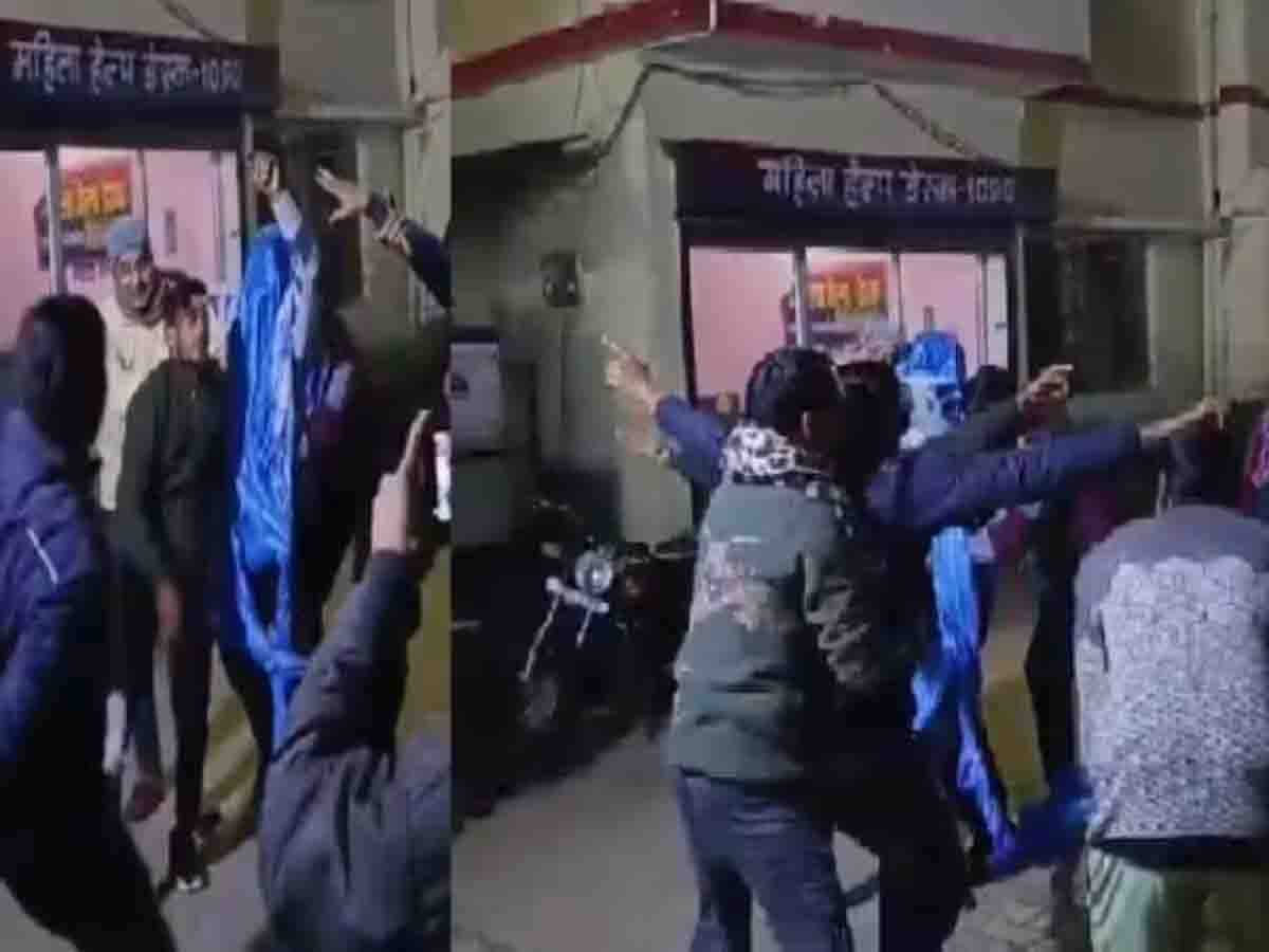 'लांबा-लांबा घूंघट काहे को डाला रे' गाने पर सिपाहियों ने किया डांस, देखें वीडियो