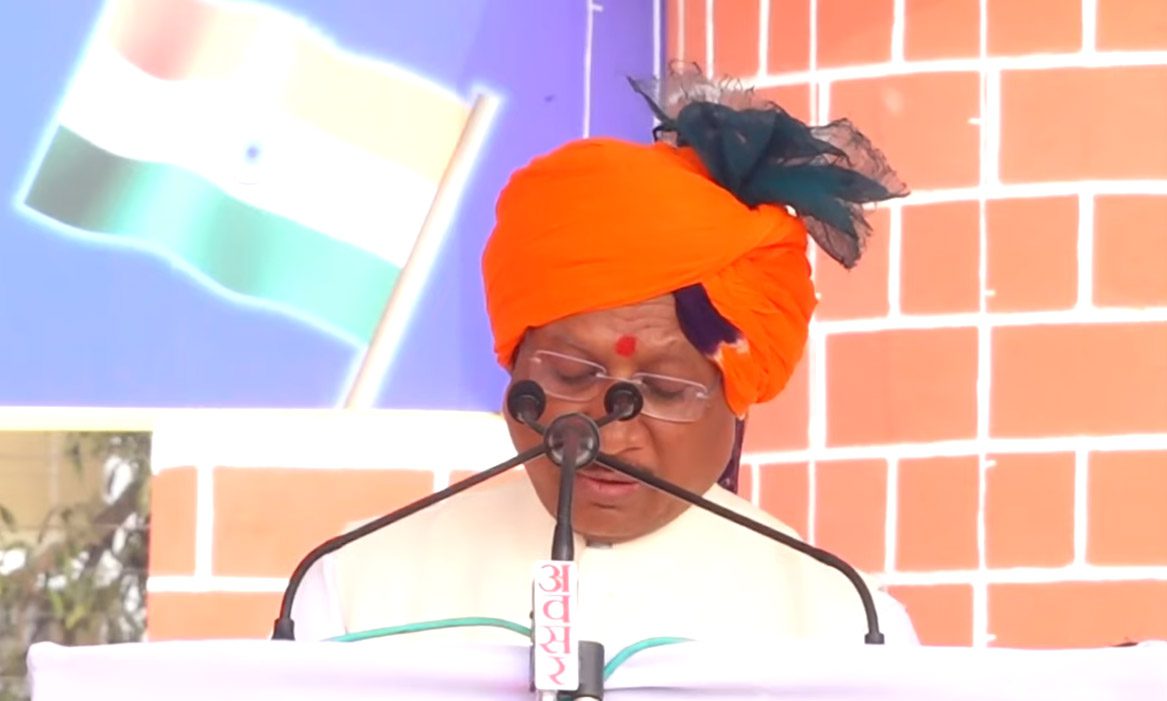 बड़ी घोषणा कर रहे मुख्यमंत्री विष्णुदेव साय, 75वें गणतंत्र दिवस पर संबोधन