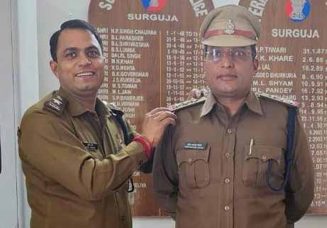 SI बने TI, SP ने कंधे पर लगाया स्टार