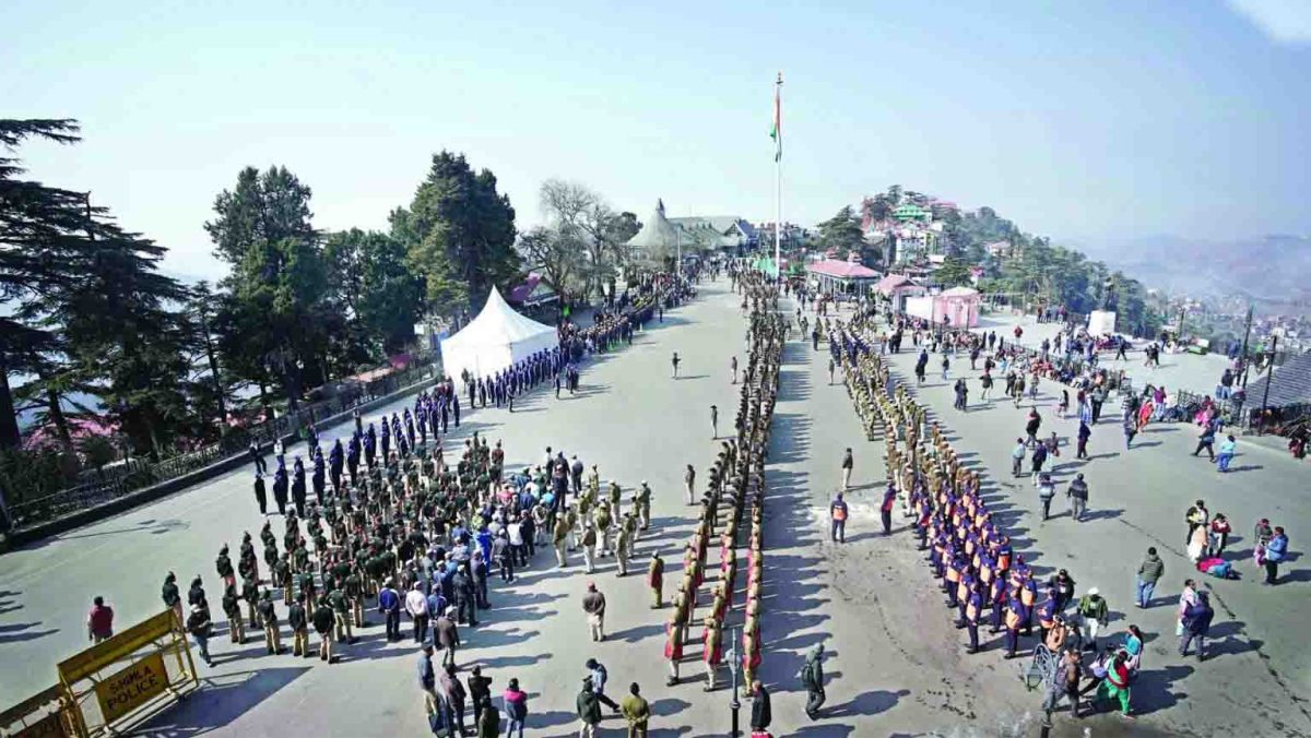रिज पर हरियाणा पुलिस भी करेगी परेड