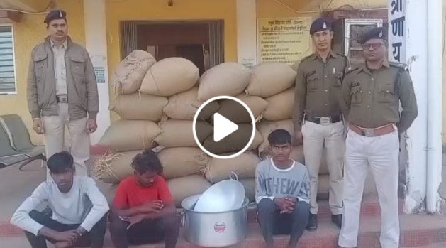 धान चोरी करने वाले 3 आरोपी गिरफ्तार, अकलतरा पुलिस की कार्यवाही
