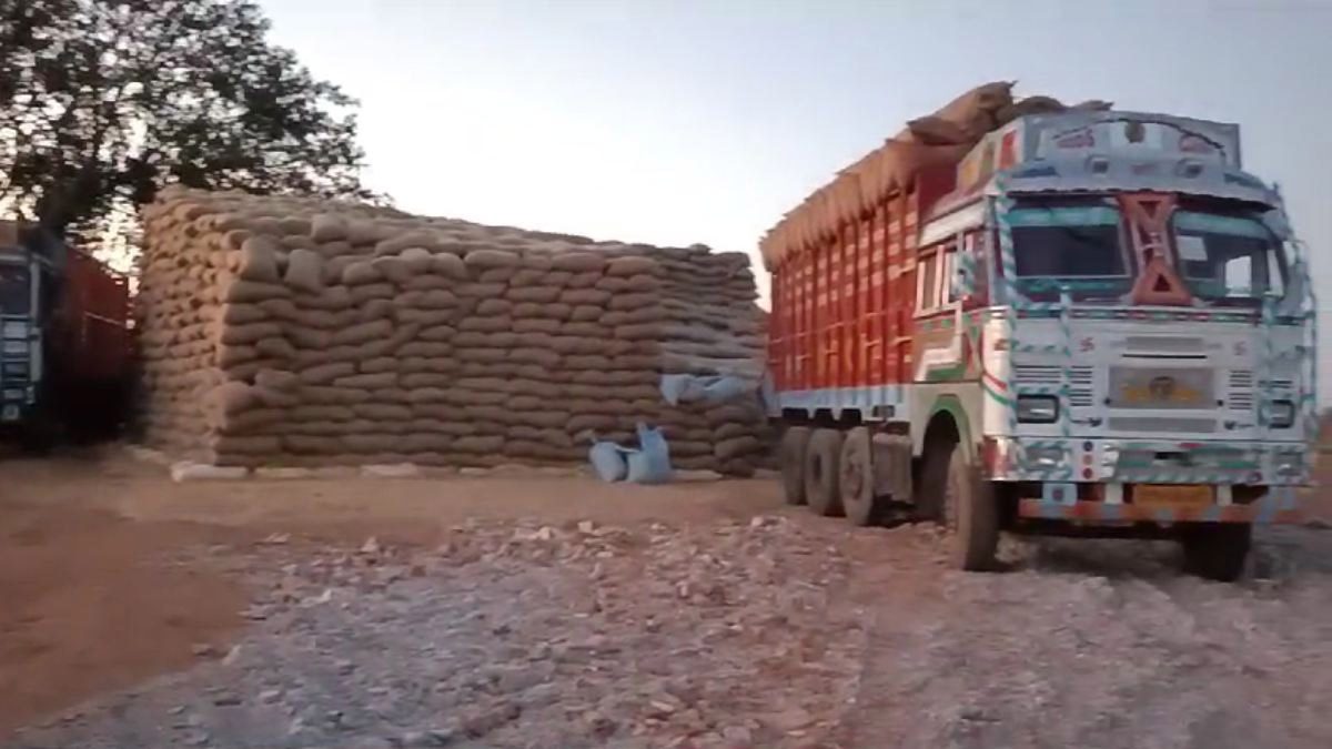 राइस मिलर पर कार्रवाई, भारी मात्रा में धान जब्त किए गए