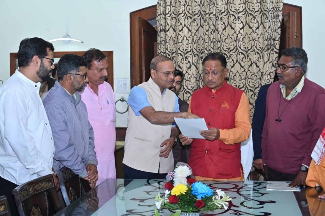 मुख्यमंत्री से छत्तीसगढ़ युवा प्रगतिशील किसान संघ के सदस्यों ने की सौजन्य मुलाकात