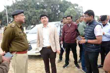 कलेक्टर-एसपी पहुंचे शिवरीनारायण