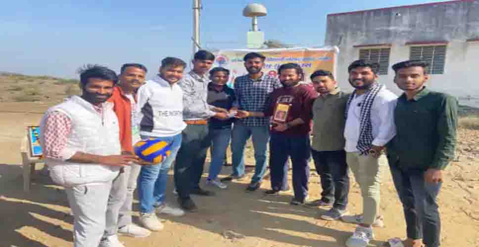 आमेट में वालीबाल प्रतियोगिता में सरदारगढ़ की टीम बनी विजेता
