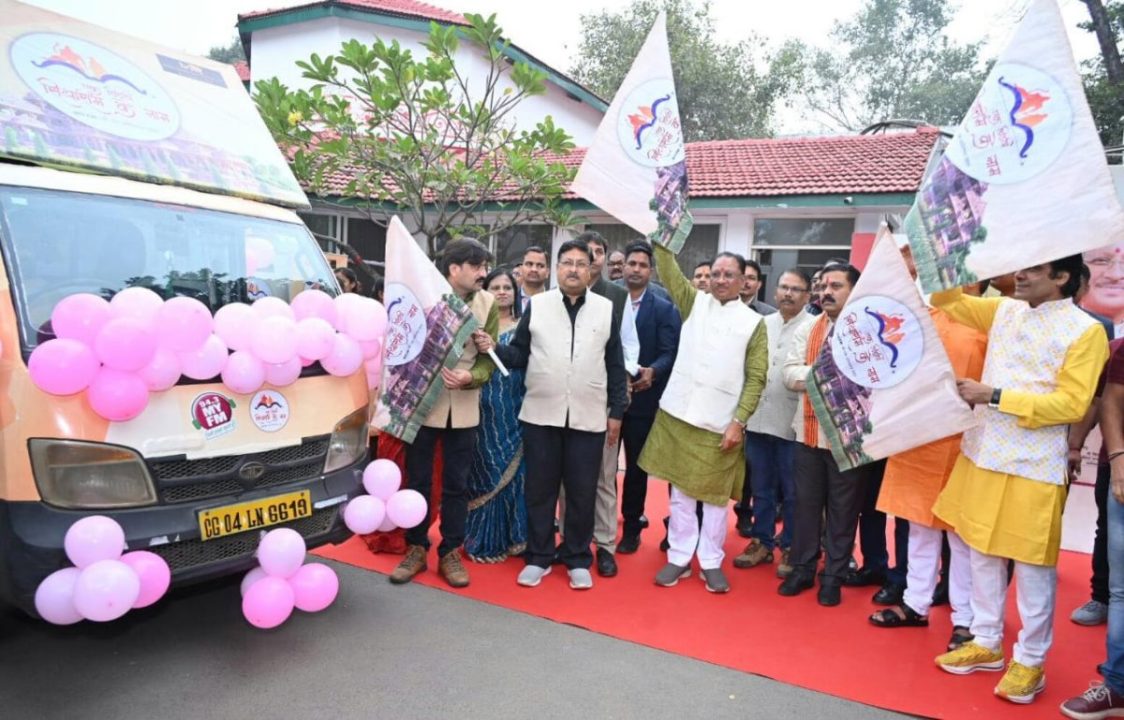 रायपुर से राम रथ अयोध्या रवाना, मुख्यमंत्री विष्णुदेव साय ने भेजा मनोकामना संदेश