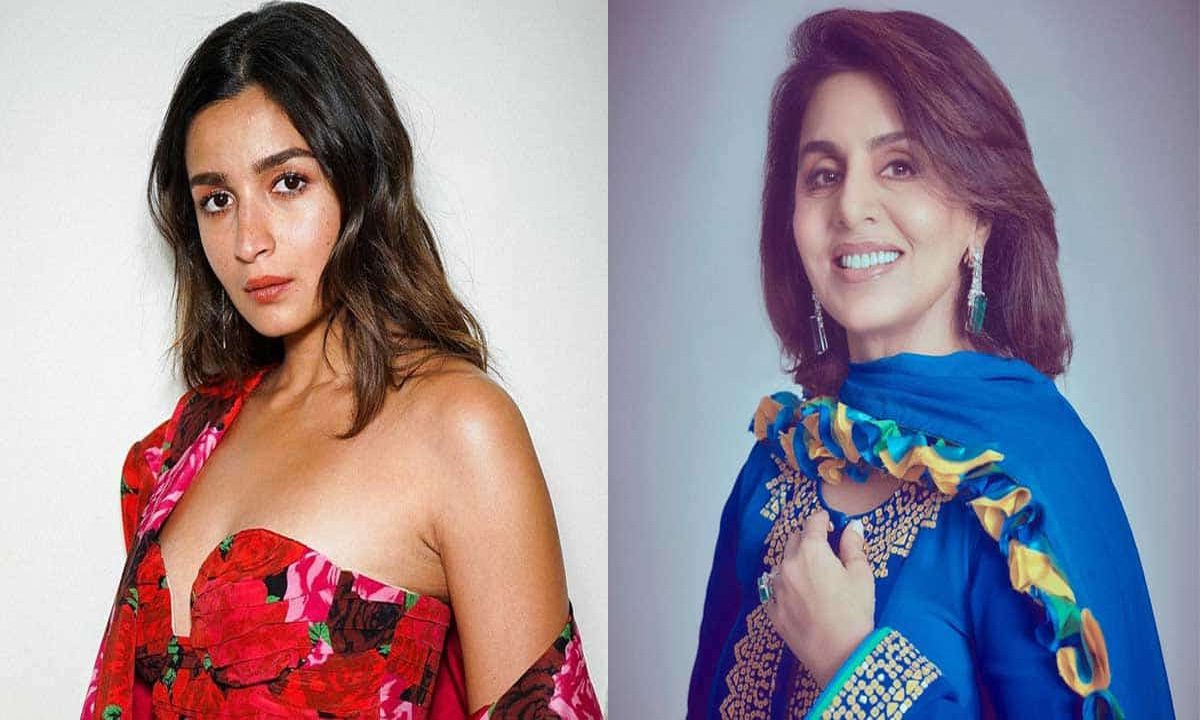 नीतू कपूर ने कैमरे के सामने आलिया को किया इग्नोर