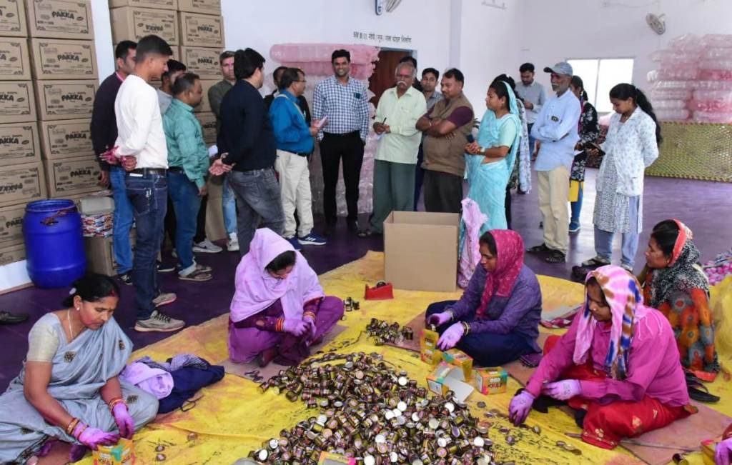 गोवा के पत्रकारों ने राजनांदगांव में चल रहे विकास कार्यों का अवलोकन किया