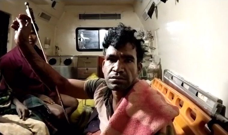 चचेरे भाई को तीर मारा, हाथ में फंसा बाण