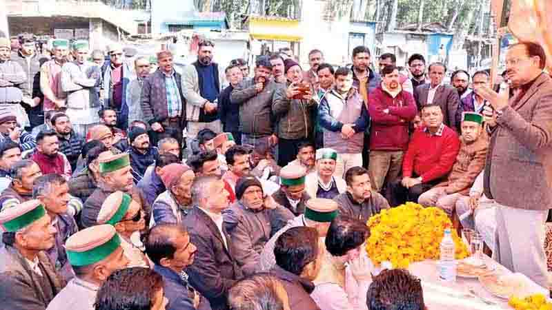 शिलाई को स्वीकृत हुई 100 करोड़ की योजनाएं