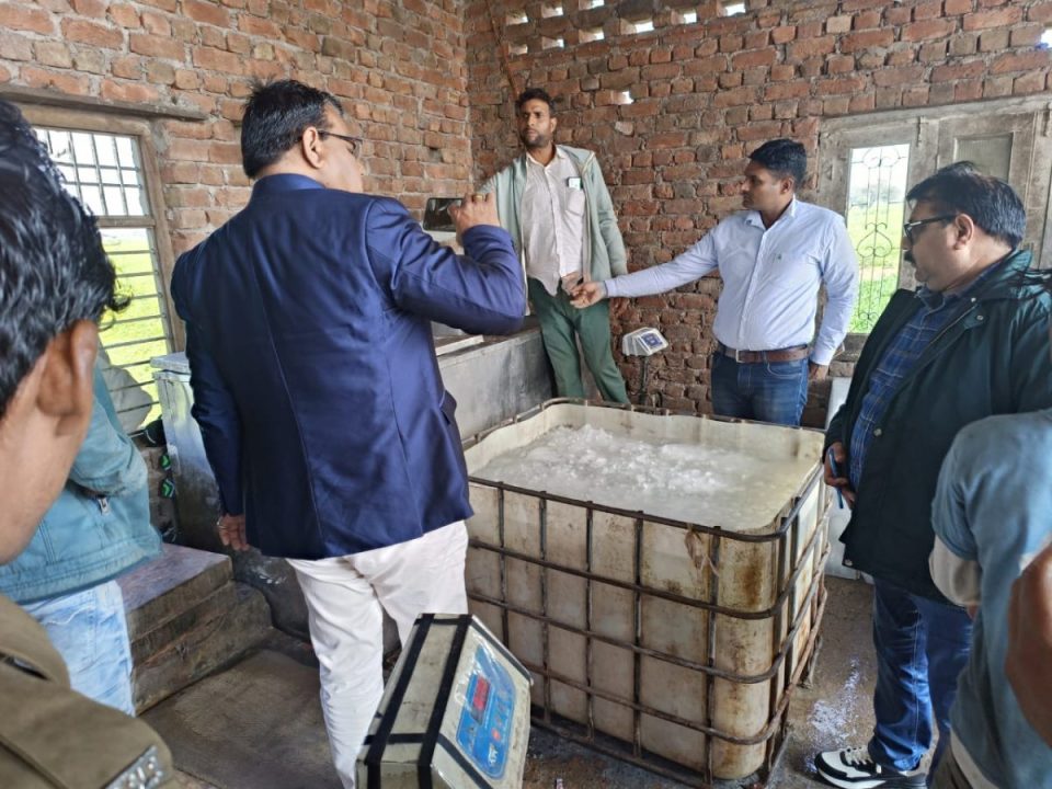 Moong dal sample taken from Shankar Mishthan Bhandar found failed