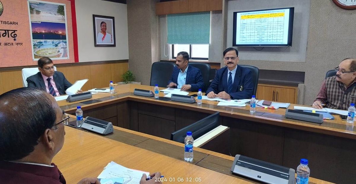 मंत्रालय में आयोजित हुई राज्य सड़क सुरक्षा परिदृश्य की बैठक