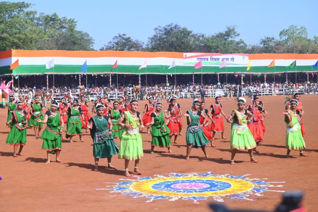 रायपुर गणतंत्र दिवस समारोह में ज्ञान गंगा इंगलिश मीडियम स्कूल को मिला प्रथम पुरस्कार
