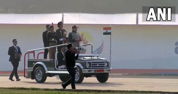 NCC परेड में शामिल हुए पीएम मोदी