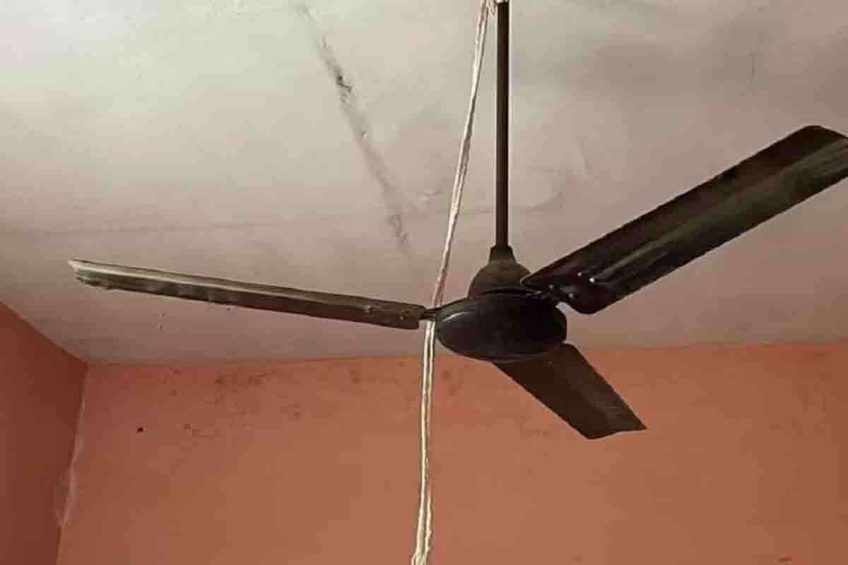 30 वर्षीय व्यक्ति घर के पंखे से लटका, जांच में जुटी पुलिस