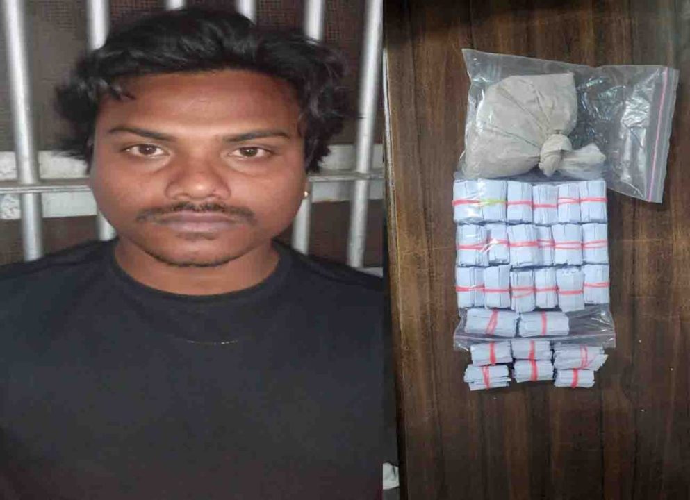 लाखों के ब्रॉउन शुगर की तस्करी, तस्कर गिरफ्तार