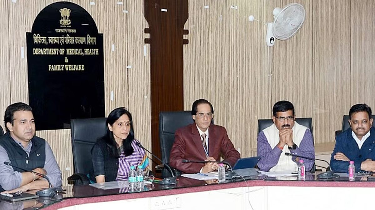 Jaipur : अतिरिक्त मुख्य सचिव ने प्रदेश में मेडिकल ऑक्सीजन उपलब्धता की समीक्षा की