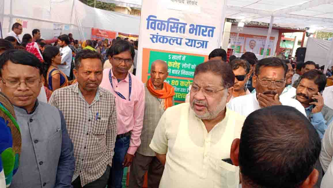 संकल्प शिविर में शामिल हुए सांसद सोनी
