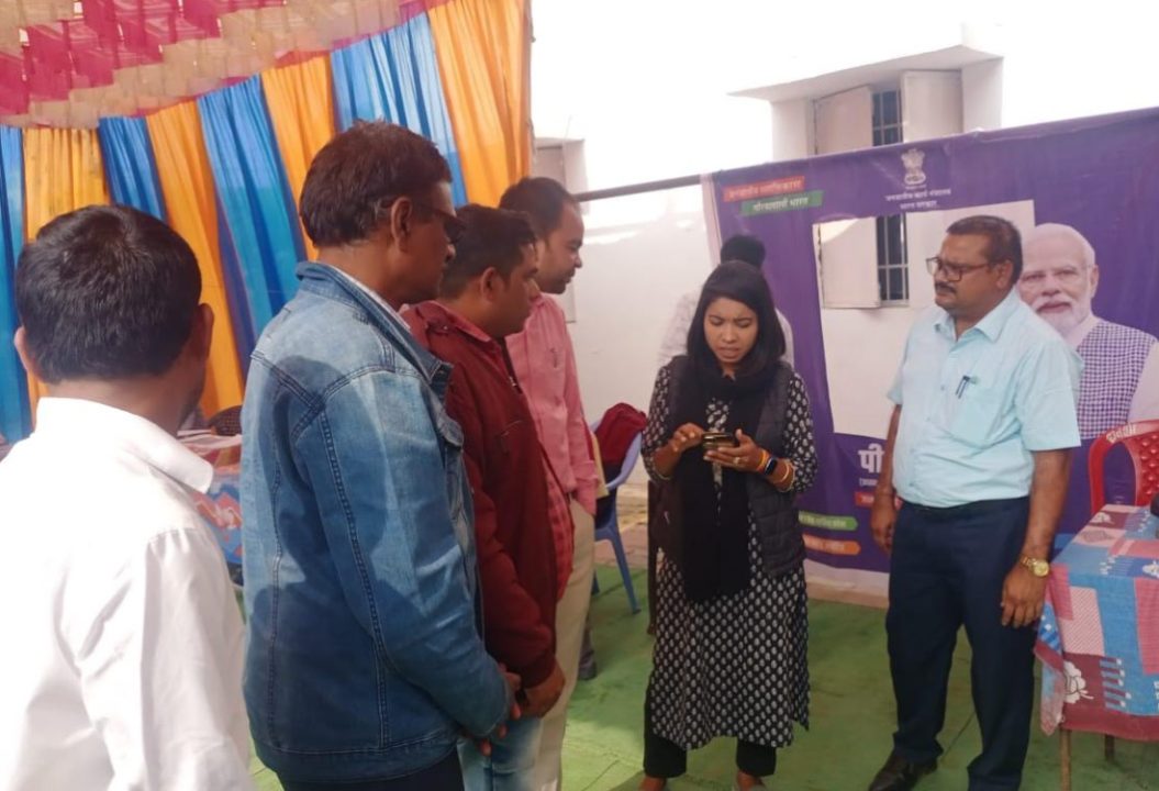 महासमुंद विकासखंड के 57 ग्राम पंचायतो में पहुंची विकसित भारत यात्रा